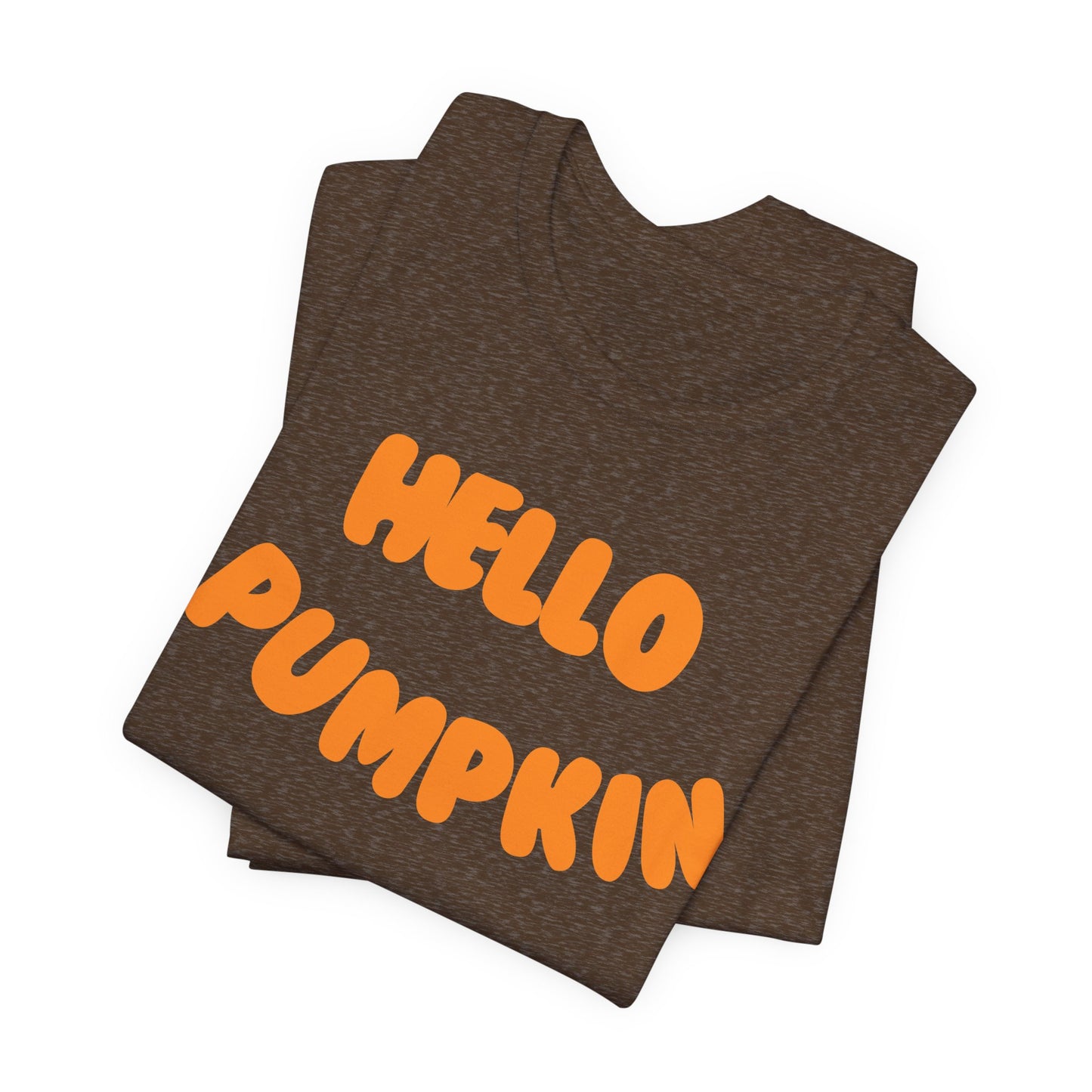 "Hello Pumpkin" Unisex Jersey Short Sleeve Tee