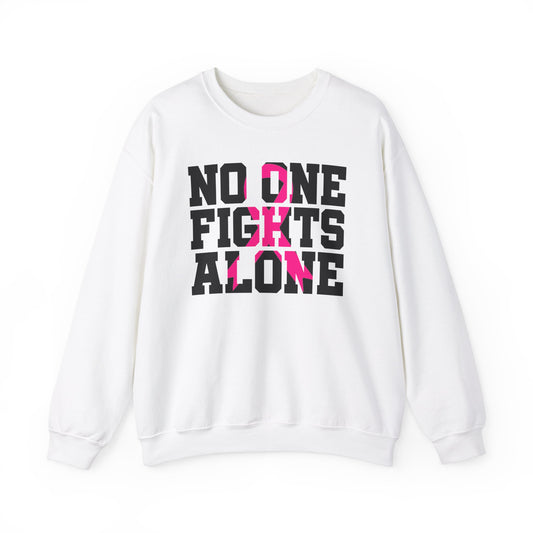 No One Fights Alone Unisex Heavy Blend™ Sweatshirt