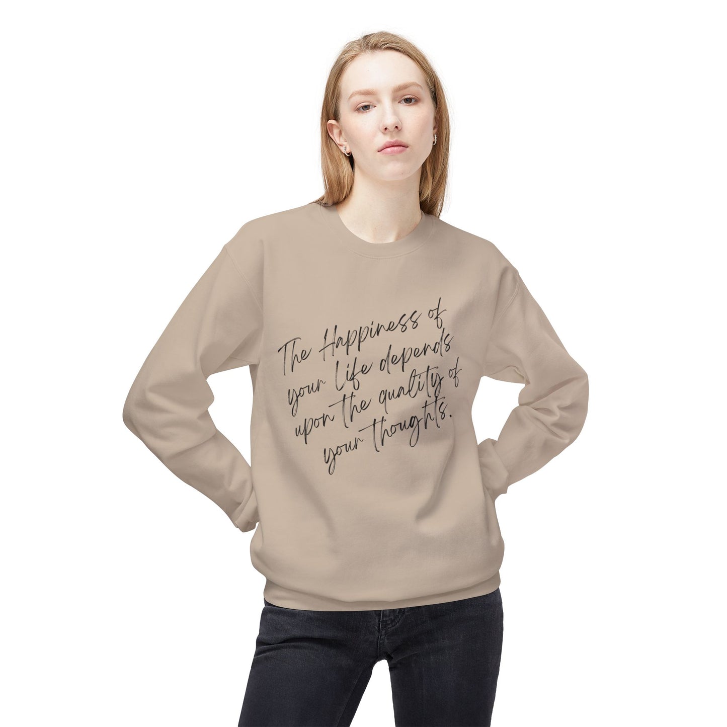 The Happiness of your Life- Unisex Crewneck Sweatshirt