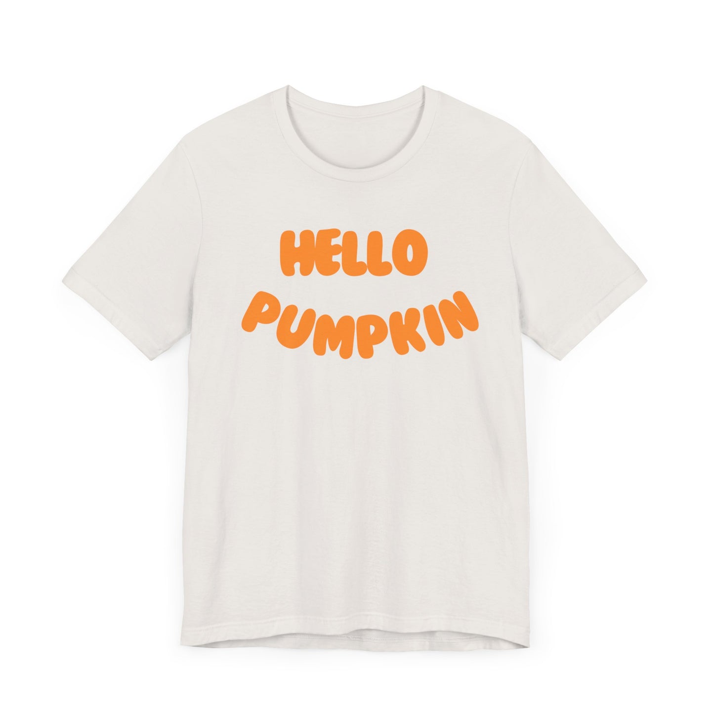 "Hello Pumpkin" Unisex Jersey Short Sleeve Tee